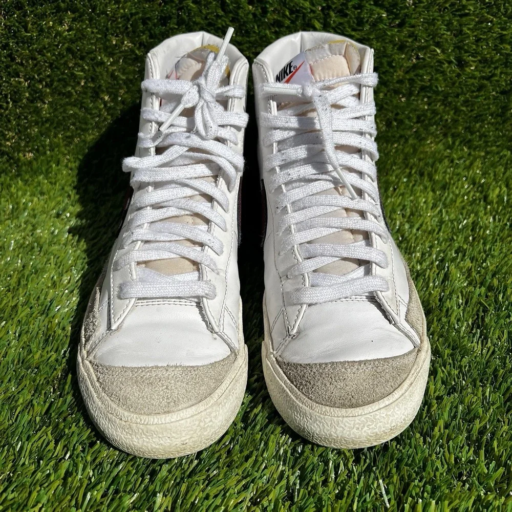 Nike Shoes Men Size 8 Blazer '77 Vintage Mid White Team Red BQ6806-111